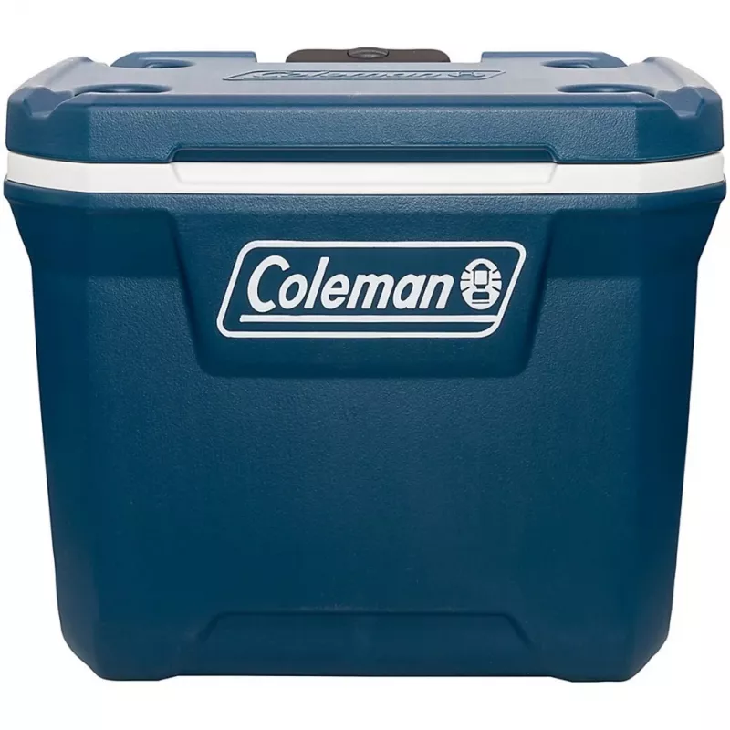 Coleman 50QT Xtreme Nevera con ruedas, Azul, Plástico, Poliuretano (PU), Negro, 47 l, 113 kg