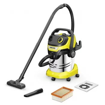 Kärcher WD 5 S V-25/5/22 acero inoxidable, negro, amarillo 25 L 1100 W