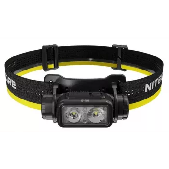 Linterna frontal Nitecore NU40 negra LED 2 luces IP68