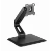 Soporte de sobremesa para pantalla táctil totalmente articulado GEMBIRD MS-D1ST-01 para pantallas de 17–32 pulgadas, negro, VESA 75x75–100x100, carga máxima 10 kg