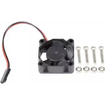 Joy-iT SBC-FAN-303010 Componente de refrigeración para PC Ventilador para caja de PC 3 cm negro (SBC-FAN-303010)