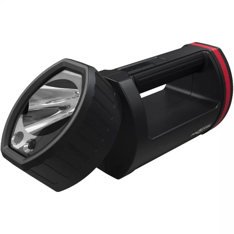 Ansmann HS20R Pro 1600-0223 foco LED portátil de mano 20 W, IP20, 3 lámparas, negro/rojo