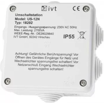 Estación de conmutación ininterrumpida IVT US-12N 2760 VA 230 V AC