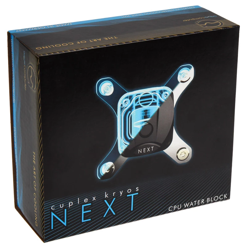 Bloque de agua Aqua-Computer Cuplex Kryos NEXT para LGA 1700, acabado PVD/níquel (MPN 21849)