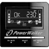 PowerWalker VI 1100 CW SAI line-interactive 1100 VA (1,1 kVA), 770 W, 7 Ah, RS-232, USB, negro