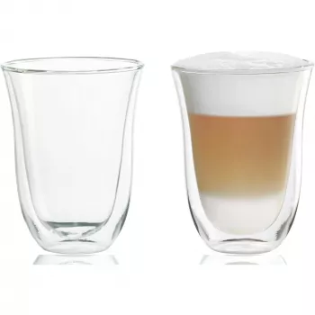 Vaso de café DeLonghi De’Longhi 5513214611 transparente vidrio 2 uds. 220 ml 117 mm