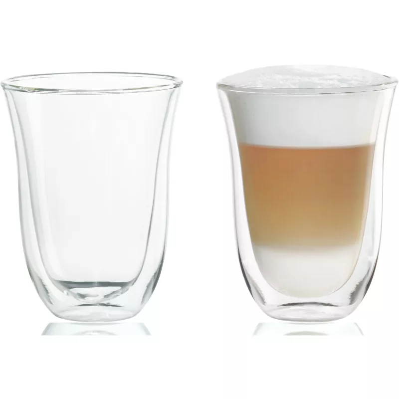 Vaso de café DeLonghi De’Longhi 5513214611 transparente vidrio 2 uds. 220 ml 117 mm