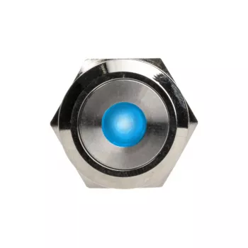 Taster DimasTech PD211 22 mm Silverline Dot RGB — interruptor de panel antivandálico