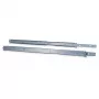 Inter-Tech - Guías telescópicas para rack - gris - 2U - 48,3 cm (19