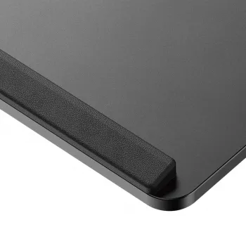 Soporte de teclado bajo escritorio Maclean, carga máx. 5 kg, ajustable horizontal y verticalmente, negro, MC-108 B