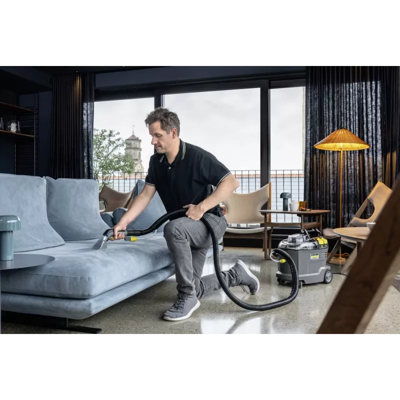 Aspirador de tambor Kärcher Puzzi 8/1 húmedo 1200 W sin bolsa 1.100.240.0