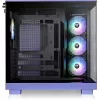 View 380 XL TG ARGB, caja torre violeta, cristal templado x 2