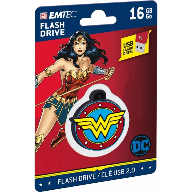 Memoria USB EMTEC Wonder Woman Collector 16 GB USB Type-A 2.0 multicolor