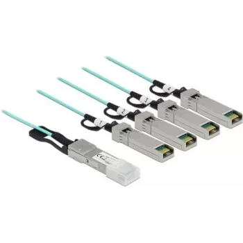 Cable óptico activo QSFP+ a 4 x SFP+ 3 m DeLOCK 84058