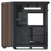 APNX V1-W-BK-v1 torre Midi negra, madera