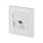 METZ CONNECT BTR IT CONNECT E-DAT Módulo 8(8) UP - Toma de conexión, empotrar - RJ-45 - Blanco puro, RAL 9010 (1309111002-E)