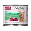 ANIMONDA Carny Adult Ternera, Pavo y Conejo - Comida húmeda para gatos - 200 g