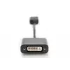 Cable adaptador DisplayPort Assmann. DP - DVI (24+5) M/H. 0,15 m con bloqueo. Compatible con DP 1.1. UL. bl. sin apantallamiento. 32AWG (AK-340409-001-S)