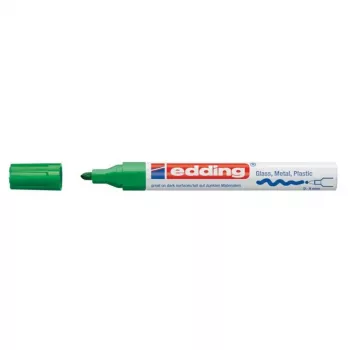 Rotulador Edding 750 verde