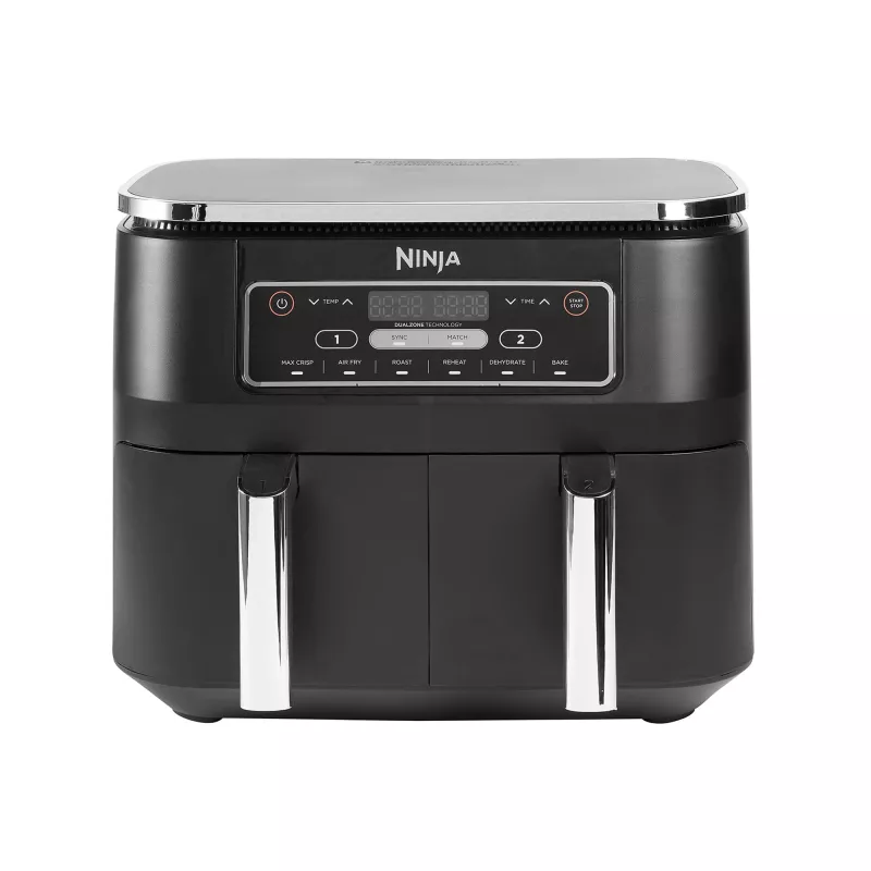 Ninja AF300 Double 7,6 L independiente 1690 W freidora de aire caliente negra