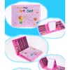 Set de arte Extralink 208 piezas — set de pintura con pinceles, colores, rotuladores