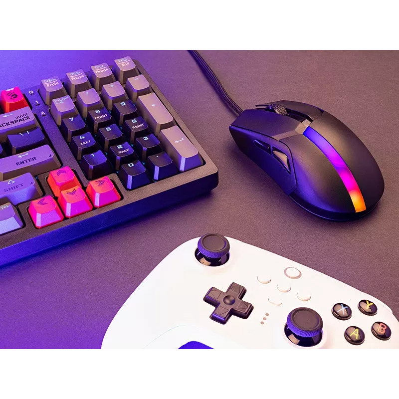 Ratón Tracer 47416 Gamezone Cool Negro RGB USB