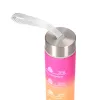 Extralink Botella de agua motivacional 3W1 Set rosa-naranja 2000ML+900ML+300ML