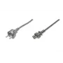 Assmann cable de alimentación, Schuko - C5, conector macho/hembra, 1,8m, H05VV-F3G 0,75 mm², negro (AK-440103-018-S)