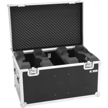 Flightcase Roadinger para 2x LED TMH-X7 moving head – funda protectora para el transporte