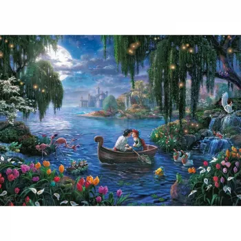Puzzle Schmidt Spiele Thomas Kinkade Studios Disney Dreams Collection La Sirenita y el príncipe Eric 1000 piezas