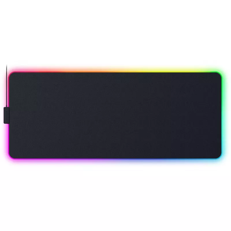 Alfombrilla de ratón Gaming Razer Strider Chroma – superficie de poliéster, 370×900 mm, negra, retroiluminación multicolor