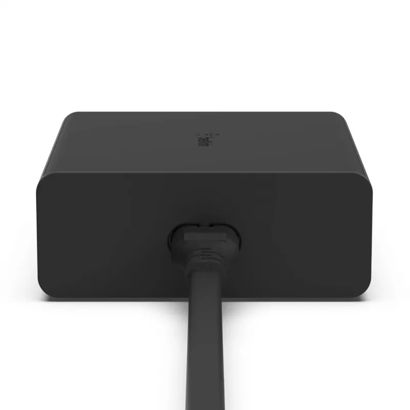 Cargador Belkin WCH010vfBK Interior AC Carga rápida 2 USB Type-C Negro