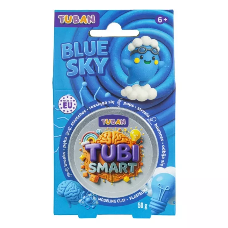 Pasta de modelar TUBAN Tubi Smart – Blue Sky, 50 g