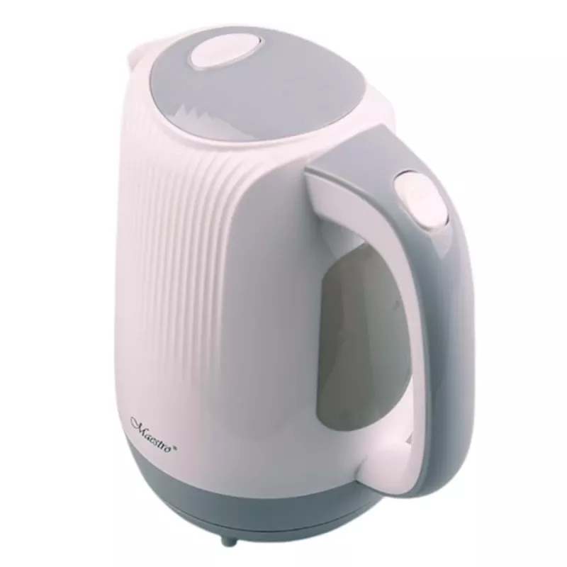 Hervidor de agua Feel-Maestro MR042 blanco 1,7 L Gris, Blanco 2200 W