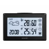 Estación meteorológica SENCOR SWS 2850 — temperatura y humedad interior/exterior, 1 sensor inalámbrico, 433,92 MHz, memoria máx/mín