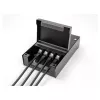 Caja distribuidora DeLOCK 66235 4 puertos metal negro