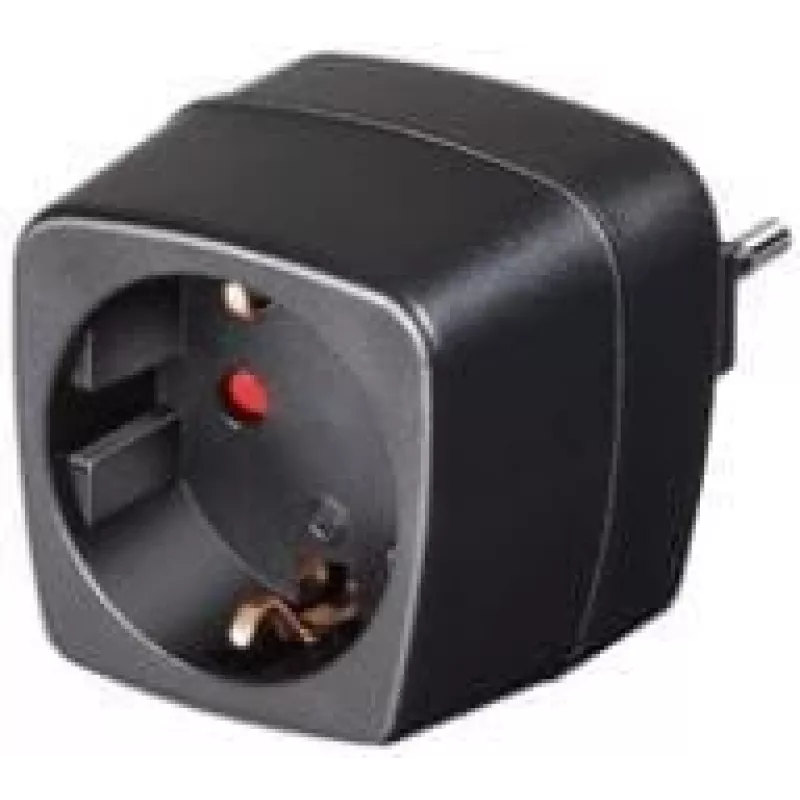 Adaptador de red/inversor Brennenstuhl 1508470 – para interior, 250 V de entrada, 10 A, negro