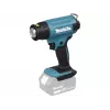 Makita Pistola de aire caliente DHG180Z LXT 18V, 550°C, 200 l/min