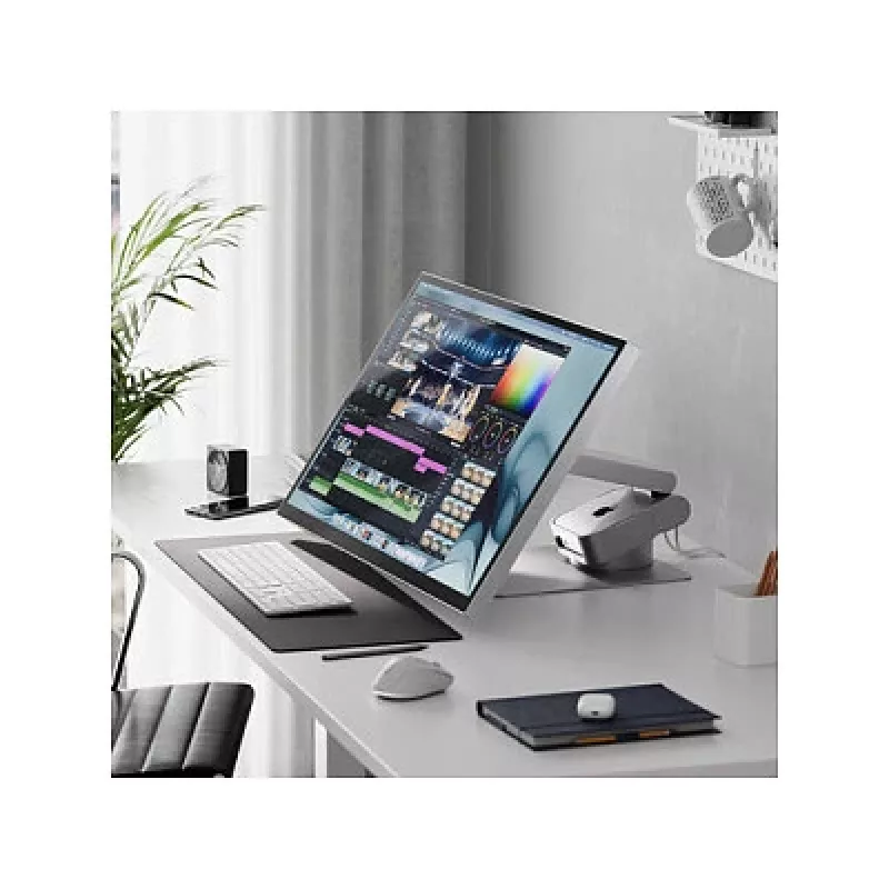 Alogic ASPEKT Touch 32 UHD Matt monitor dock solo plateado