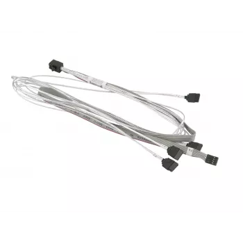 SuperMicro CBL-SAST-0591, 4x SATA a SFF-8643 Crossover, 75 cm con SB, 30AWG (CBL-SAST-0591)