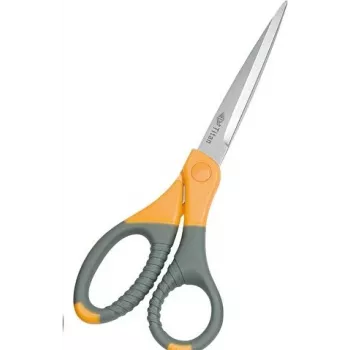 Tijera de corte recto WEDO 985 8 gris amarillo
