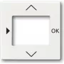 BUSCH-JAEGER Placa central 6435-84 EIB davos/blanco estudio 6435-84 (6430-0-0306)