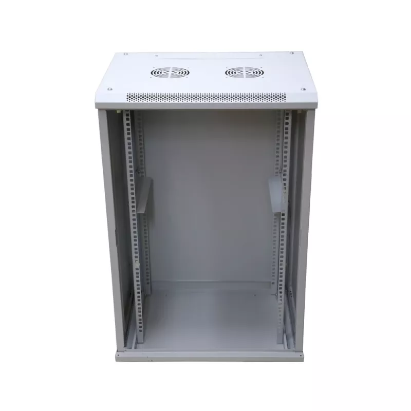 Armario de pared Extralink carcasa rackmount 18U 600x600 gris cerradura con llave
