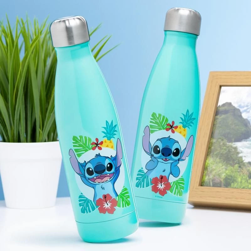 Paladone Stitch botella de agua de metal