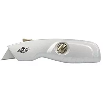 Cúter WEDO 78 808 hoja fija, carcasa de aluminio, ancho de hoja 44 mm
