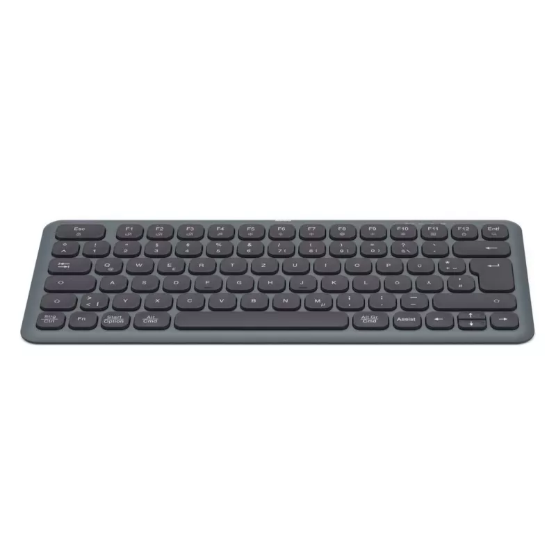 Conjunto de teclado y ratón multidispositivo negro gris