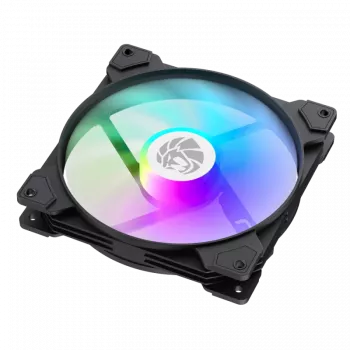 Gamemax | Ventilador de caja | FN14A-S5 | Negro