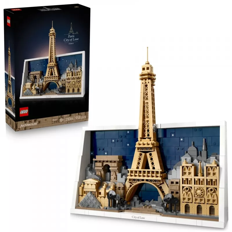 LEGO ARCHITECTURE 21064 París – Ciudad del amor