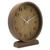 Reloj de pared NeXtime 5192gs Wood Wood Small, 22x20 cm, pared, madera, gris