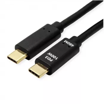 ROTRONIC-SECOMP VALUE - Cable USB - USB-C de 24 pines (M) a USB-C de 24 pines (M)